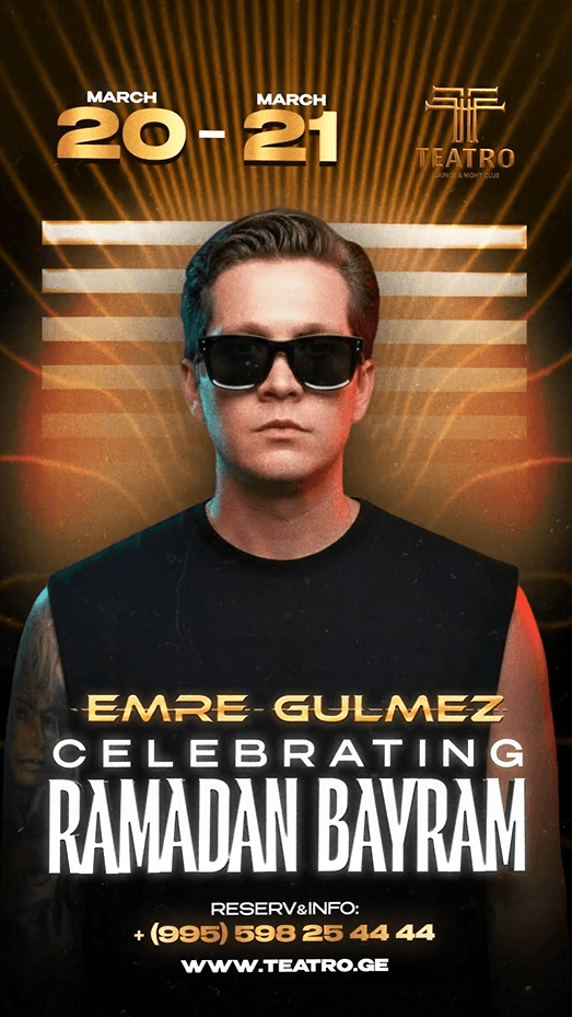 Emre Gulmez Ramadan Bayram 20 March