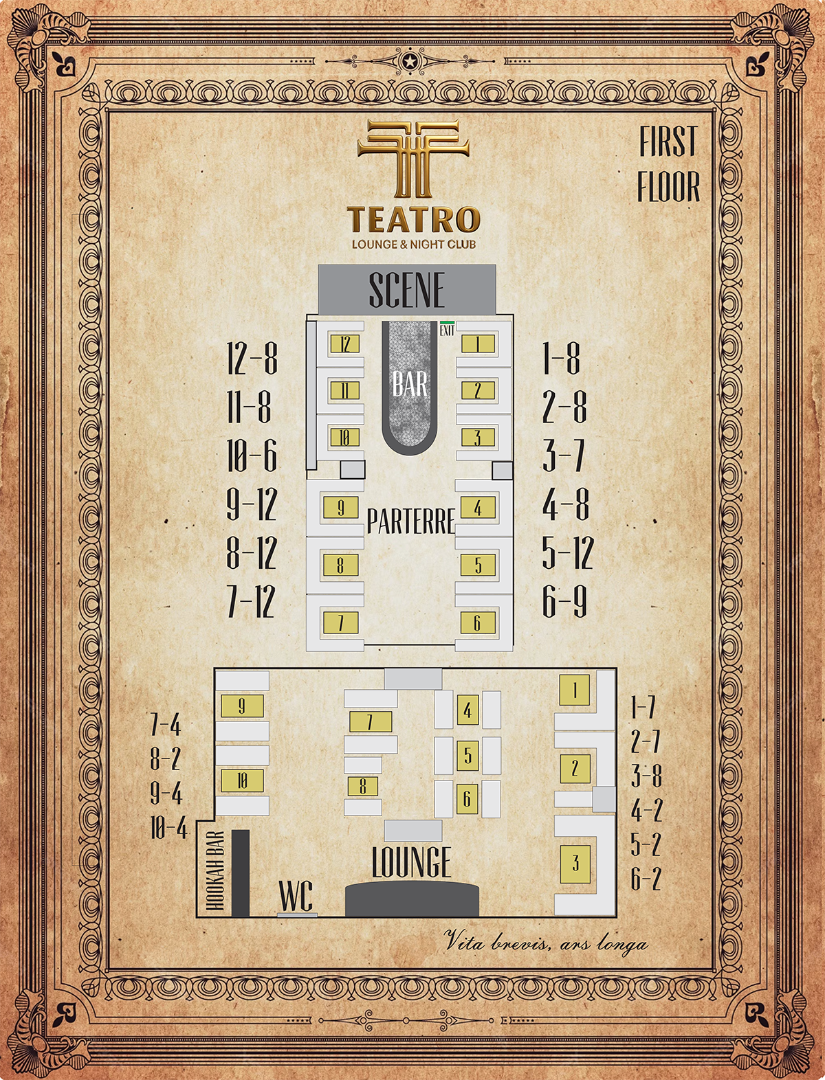 Venue plan